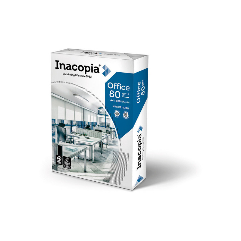 Папір для друку INACOPIA Office A3, 80 г/м2, 500 арк., білий